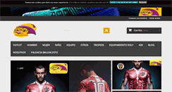 Desktop Screenshot of deportesartiza.com